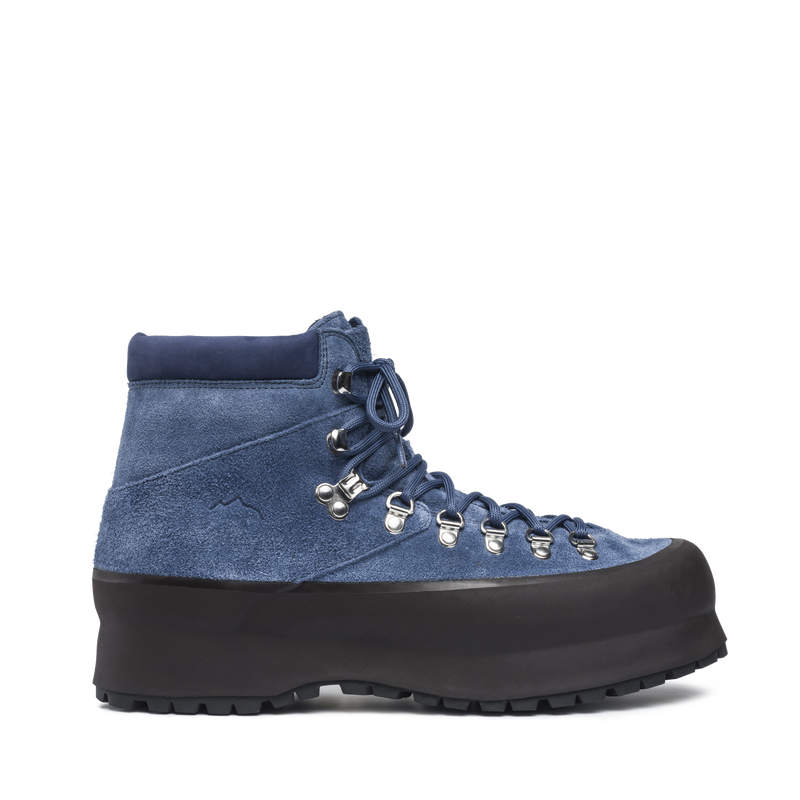 Rosset Vintage Blue Suede M